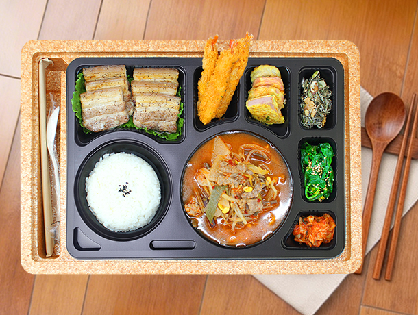 자연애도시락 대표 메뉴