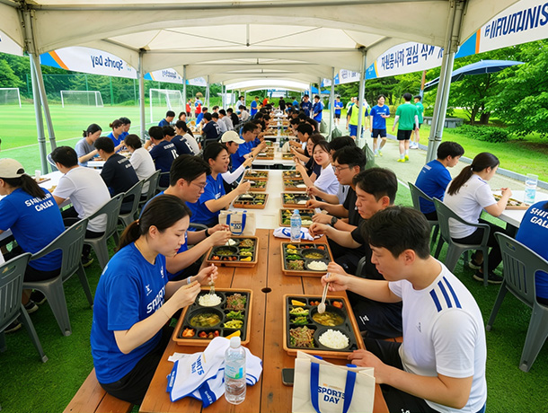 자연애도시락 행사도시락